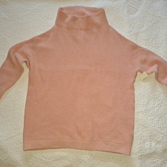 FREE PEOPLE-Ottoman Slouchy Tunic-Dusty Pink-Cotton Blend-Size XS-NEW WITH TAG - Picture 2 of 5